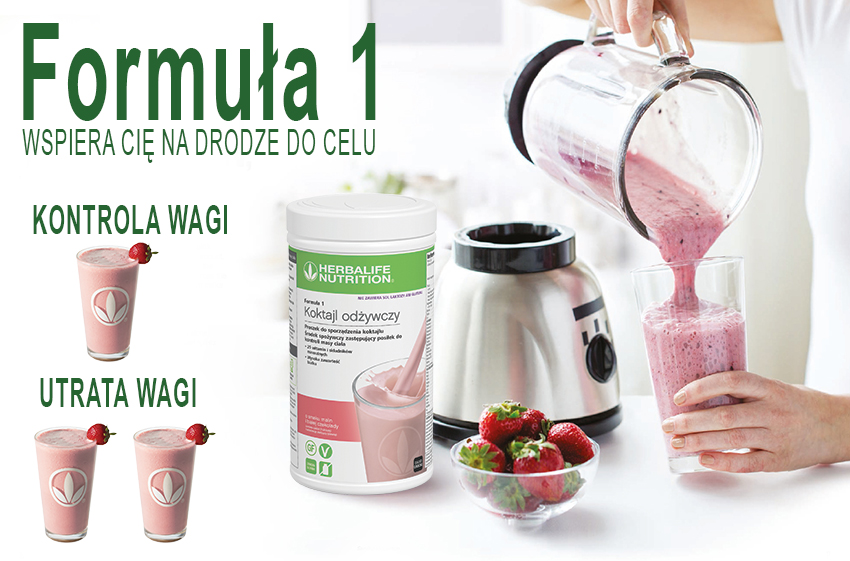 Koktajl Formuła 1 Herbalife - Kontrola wagi